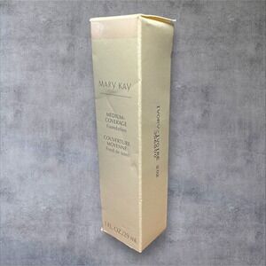 Mary Kay Medium-Coverage Foundation Ivory 202 356800 1oz New Discontinued